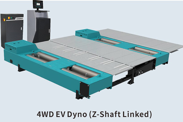 Z-Shaft interlinked chassis Dynamometer
